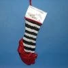 Kurt Adler 22" Black And White 'Wizard Of Oz' With Ruby Slipper Christmas Stocking