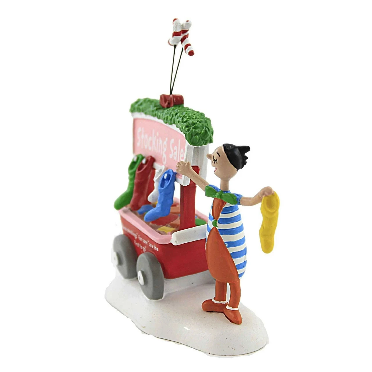 Department 56 Dept 56 The Grinch Village A Who's Who Christmas Stocking Figure - Image 3