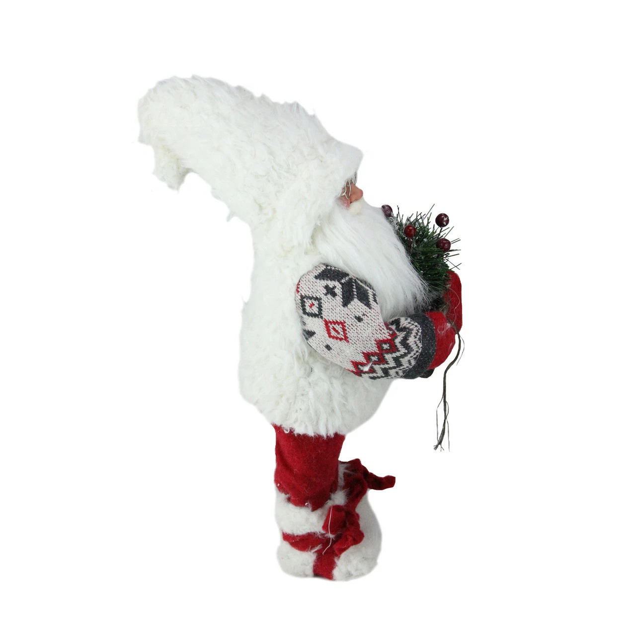 Kaemingk 12" Nordic Santa Claus Christmas Tabletop Figure - Image 2