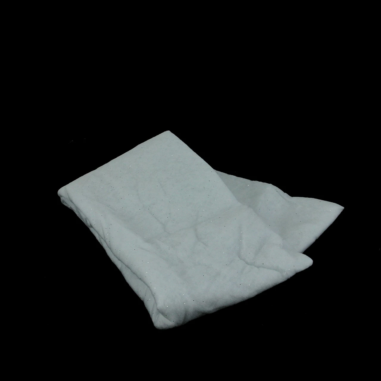 Northlight White Glitter Artificial Powder Snow Christmas Drape 36" X 60" - Image 3