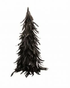 Raz 26" Brown Feather Cone Artificial Christmas Tree Tabletop Decor