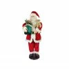 Northlight 5' Deluxe Traditional Animated And Musical Dancing Santa Claus Christmas Figure