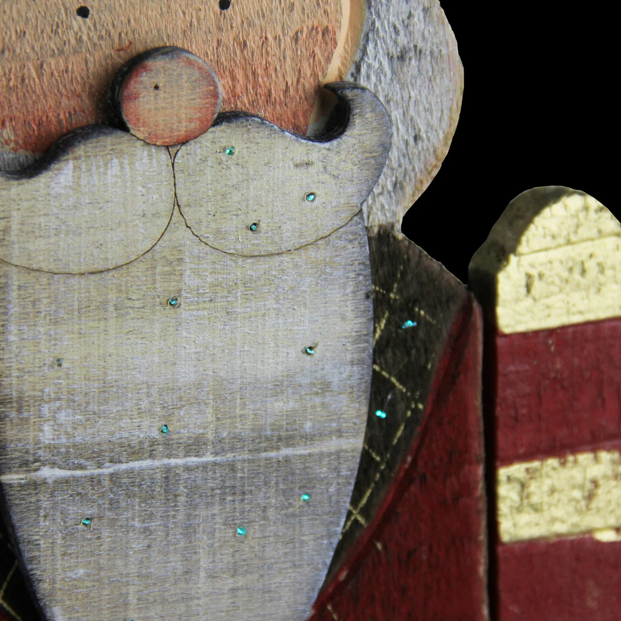 Northlight 21" Red And Blue Painted Wooden Standing LED Nutcracker - Image 3