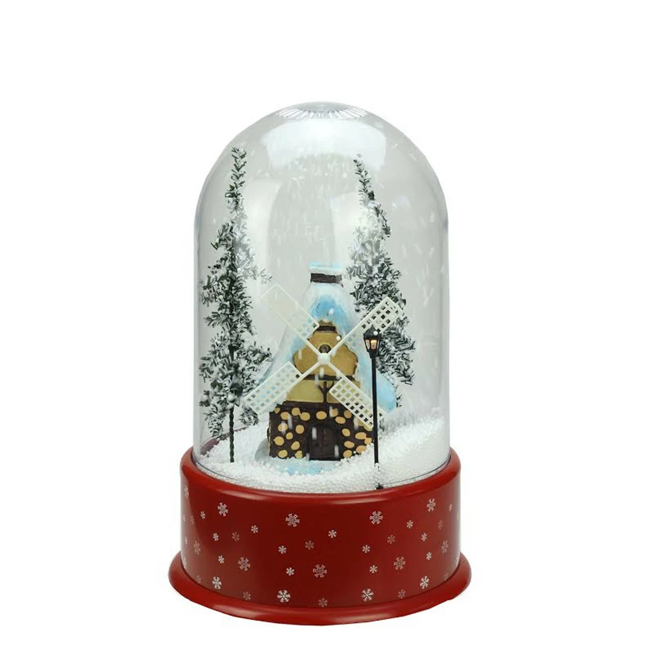 Northlight 14" Lighted Musical Snowing Windmill Christmas Table Top Snow Dome 1 Northlight 14" Lighted Musical Snowing Windmill Christmas Table Top Snow Dome