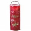 Midwest 24" Red And White Lighted Snowflake Hanging LED Color Changing Christmas Lantern