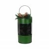 Gerson Company/Gil Division 10" Green And Black Animated Holographic Reindeer Christmas Timer Lantern