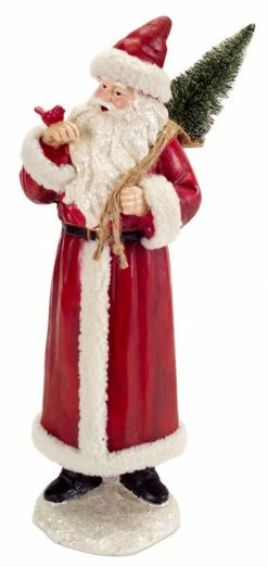 Melrose 18.5" Red And White Santa Claus Christmas Tabletop Figurine