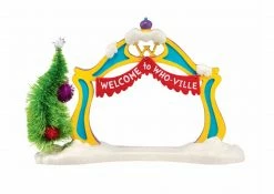 Department 56 Dr. Seuss The Grinch "Who-Ville Welcome Arch" Christmas Figurine #4043418