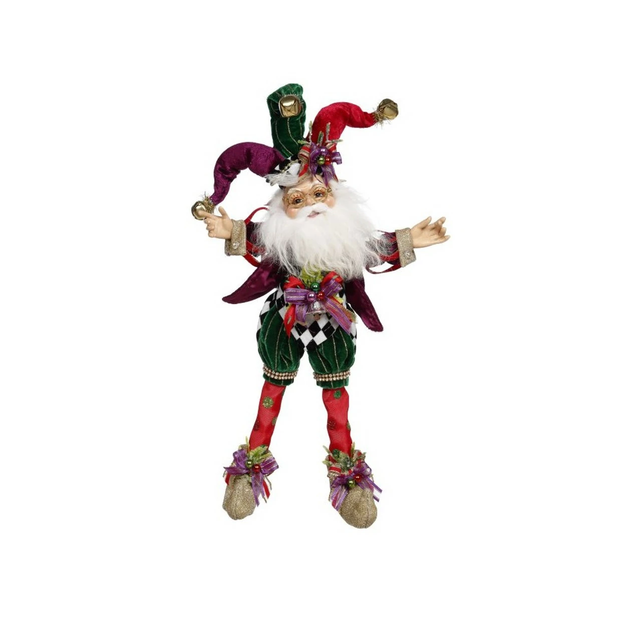 Mark Roberts North Pole Jingle Bells Christmas Fairy, Small 13.5" #51-23784