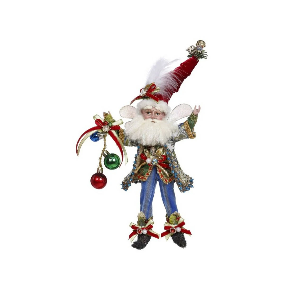Mark Roberts Decorator Jewels Christmas Fairy, Small 10" #51-24050 1 Mark Roberts Decorator Jewels Christmas Fairy, Small 10" #51-24050