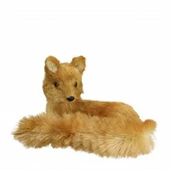 Raz 11" Brown Contemporary Laying Fox Figurine Tabletop Decoration