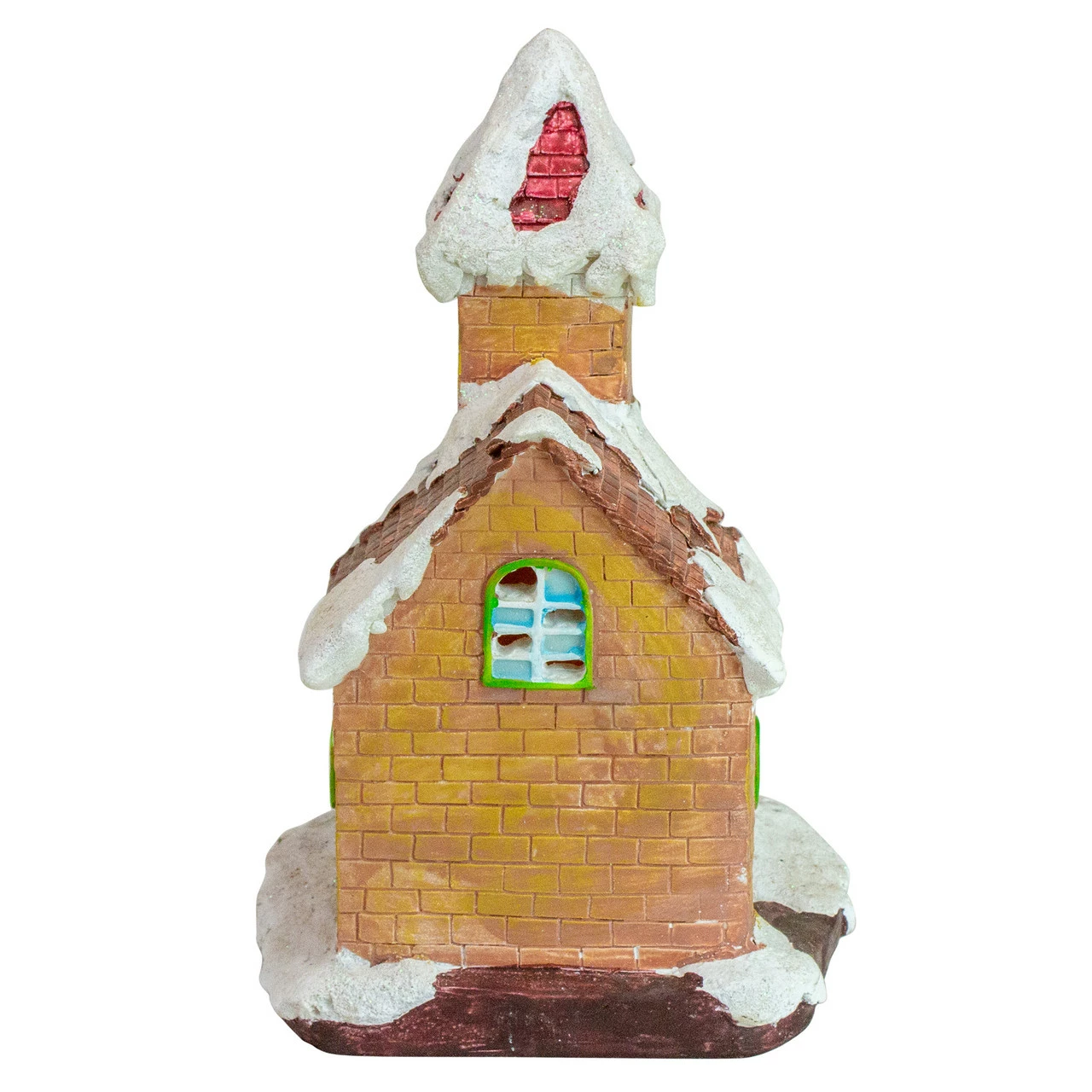 Northlight 8.5" LED Lighted Church Christmas Village Decoration - Image 5