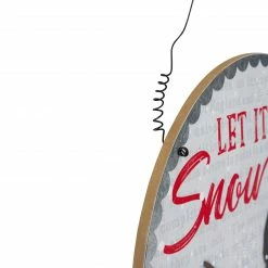 Northlight 13.5" Snowman With Birdhouse Let It Snow Christmas Wall Decor 5 Northlight 13.5" Snowman With Birdhouse Let It Snow Christmas Wall Decor -Northlight Shop northlight20nj90595 2 65623.1598921846
