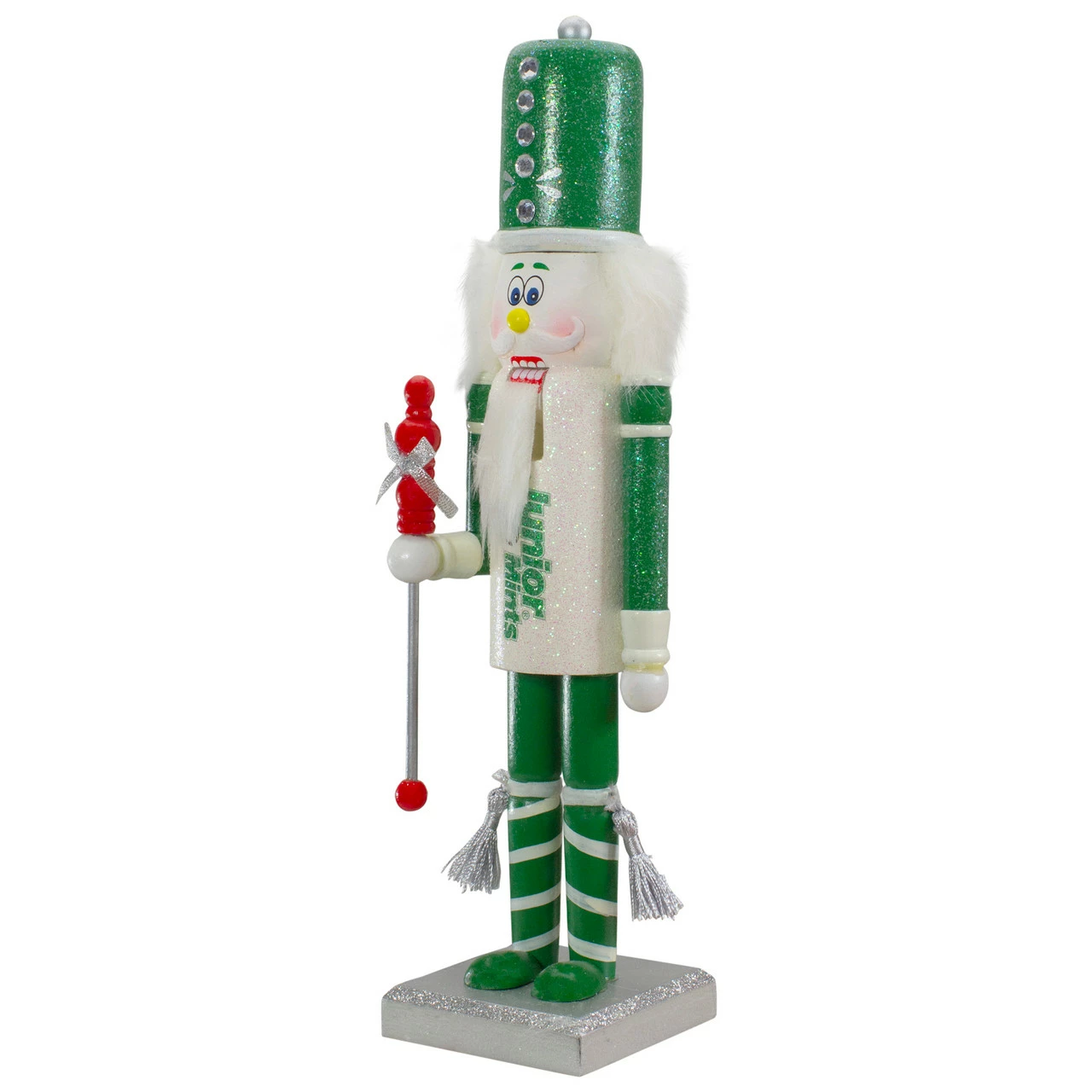 Northlight 14" Tootsie Roll Junior Mints Wooden Christmas Nutcracker Figure - Image 3