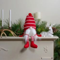 Alternative view of Northlight 18-Inch Red And White Plush Tabletop Sitting Christmas Gnome Figure