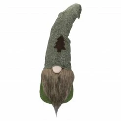 Northlight 21-Inch Green And Brown Weighted Christmas Tree Gnome Tabletop Figure