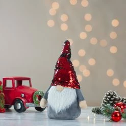 Northlight 18" Gnome With Red And Black Flip Sequin Hat Christmas Decoration 7 Northlight 18" Gnome With Red And Black Flip Sequin Hat Christmas Decoration -Northlight Shop northlight am87030 7 25052.1665610429