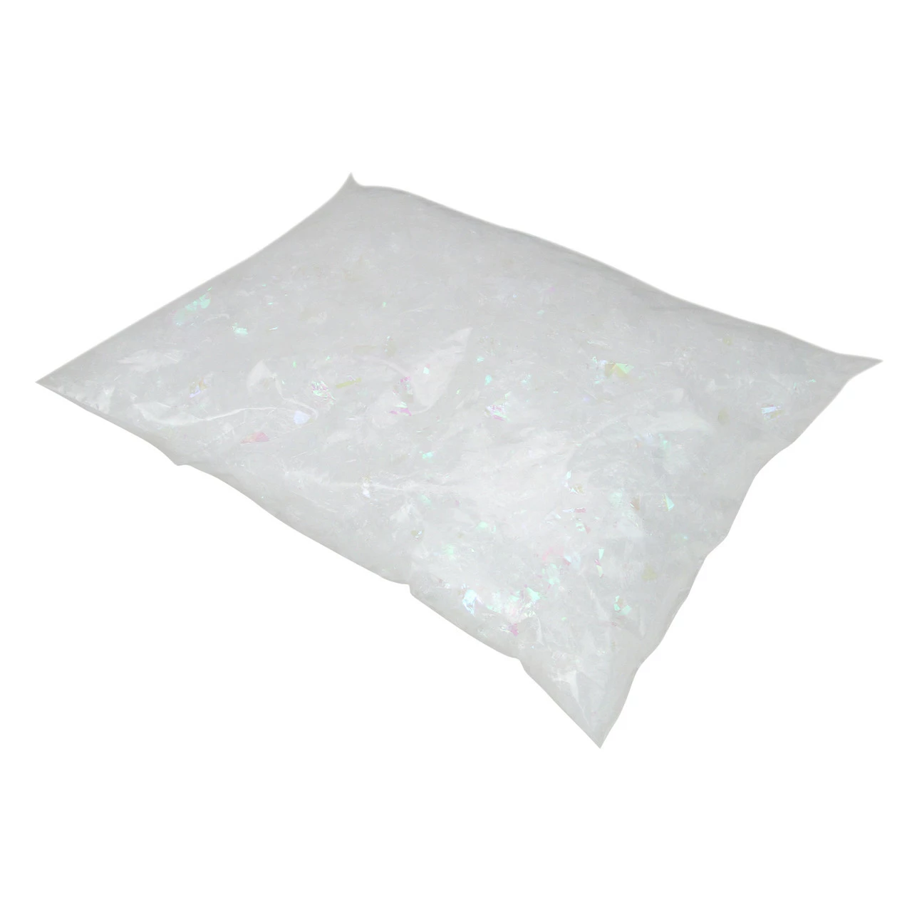 Northlight White Iridescent Artificial Powder Snow Flakes For Christmas Decor 1.75qts 2 Northlight White Iridescent Artificial Powder Snow Flakes For Christmas Decor 1.75qts - Image 2