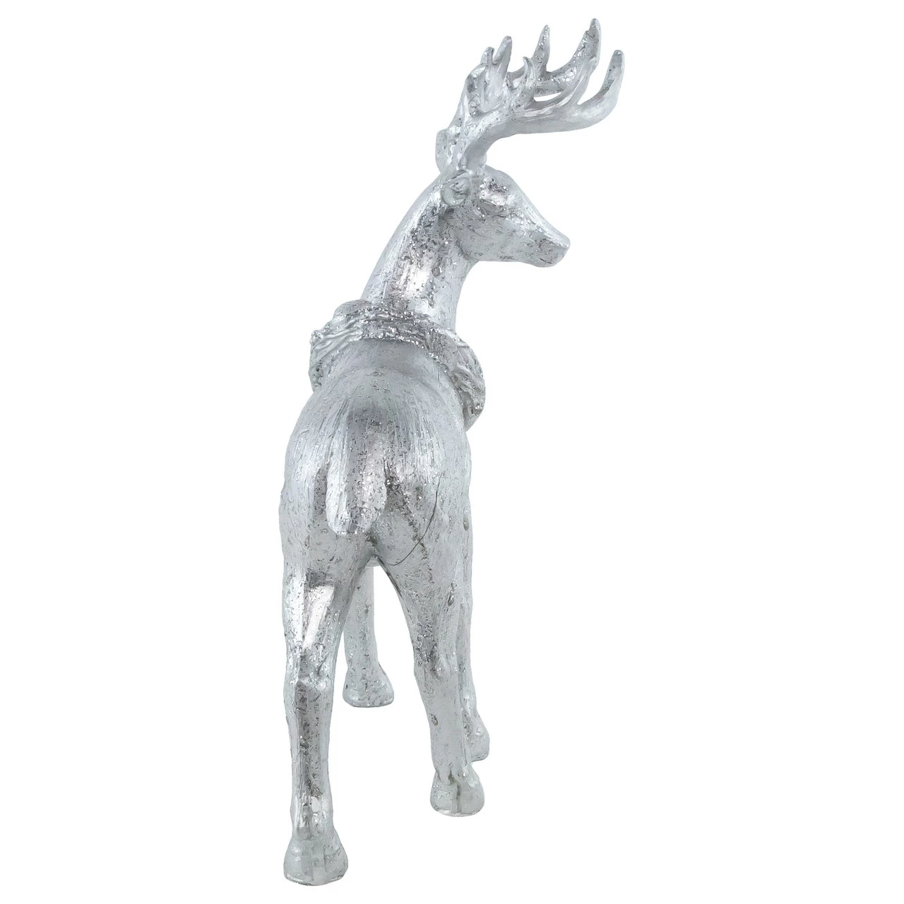 Northlight 11.5" Elegant Silver Christmas Table Top Reindeer Figure - Image 5