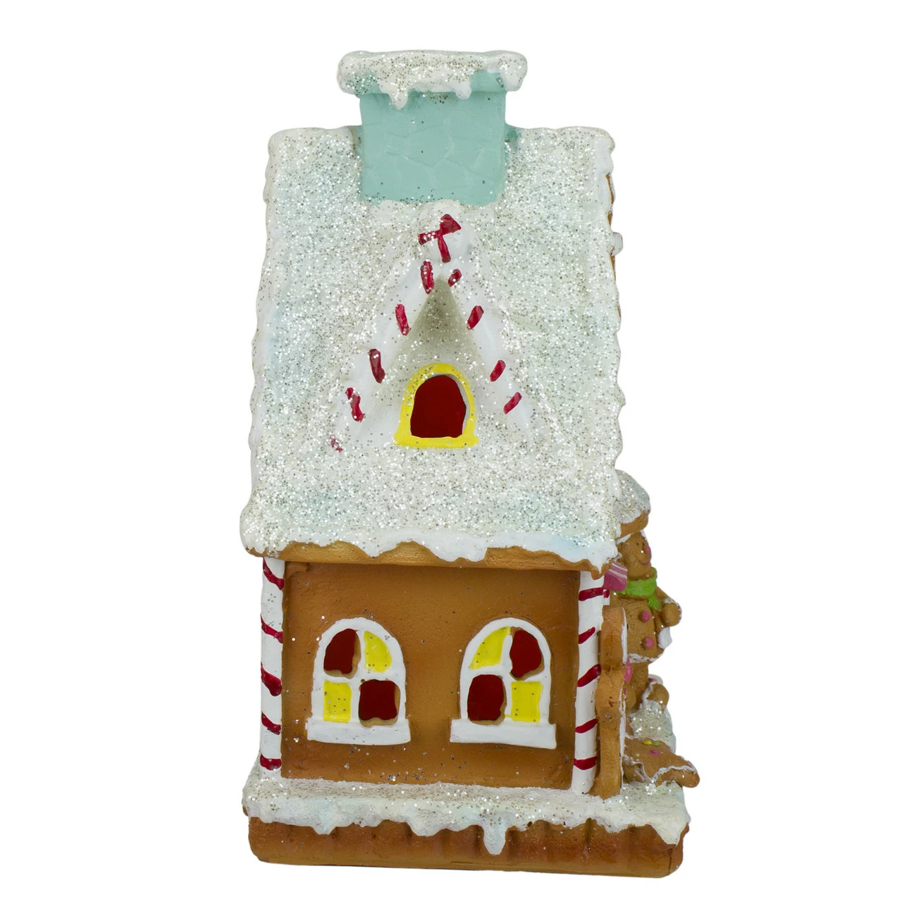 Northlight 8.5" LED Lighted Gingerbread House Christmas Figure - Image 4