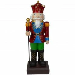 Northlight 22" Red And Blue Nutcracker Soldier Christmas Decoration