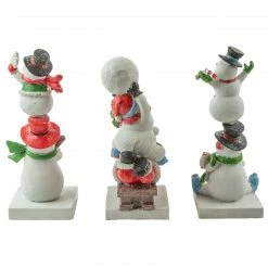 Northlight Set Of 3 Snowmen Christmas Stocking Holders 9" 7 Northlight Set Of 3 Snowmen Christmas Stocking Holders 9" -Northlight Shop northlight dw94230 4 19932.1664379041