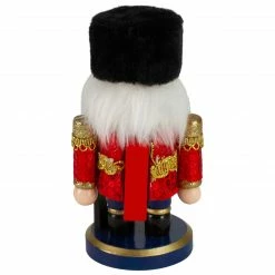 Northlight 7.25" Red And Blue Chubby Wooden Christmas Nutcracker Soldier With Rifle 8 Northlight 7.25" Red And Blue Chubby Wooden Christmas Nutcracker Soldier With Rifle -Northlight Shop northlight f86002 3 75172.1664293525