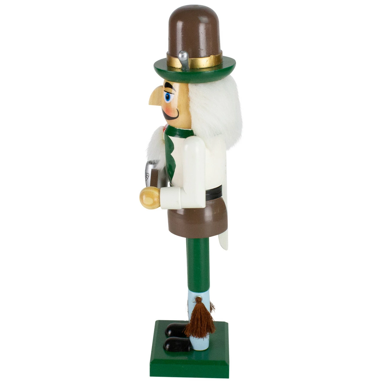 Northlight 14" Green And Cream Wooden German Christmas Nutcracker - Image 3