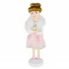 Northlight 14" Pink Wooden Christmas Nutcracker Ballerina