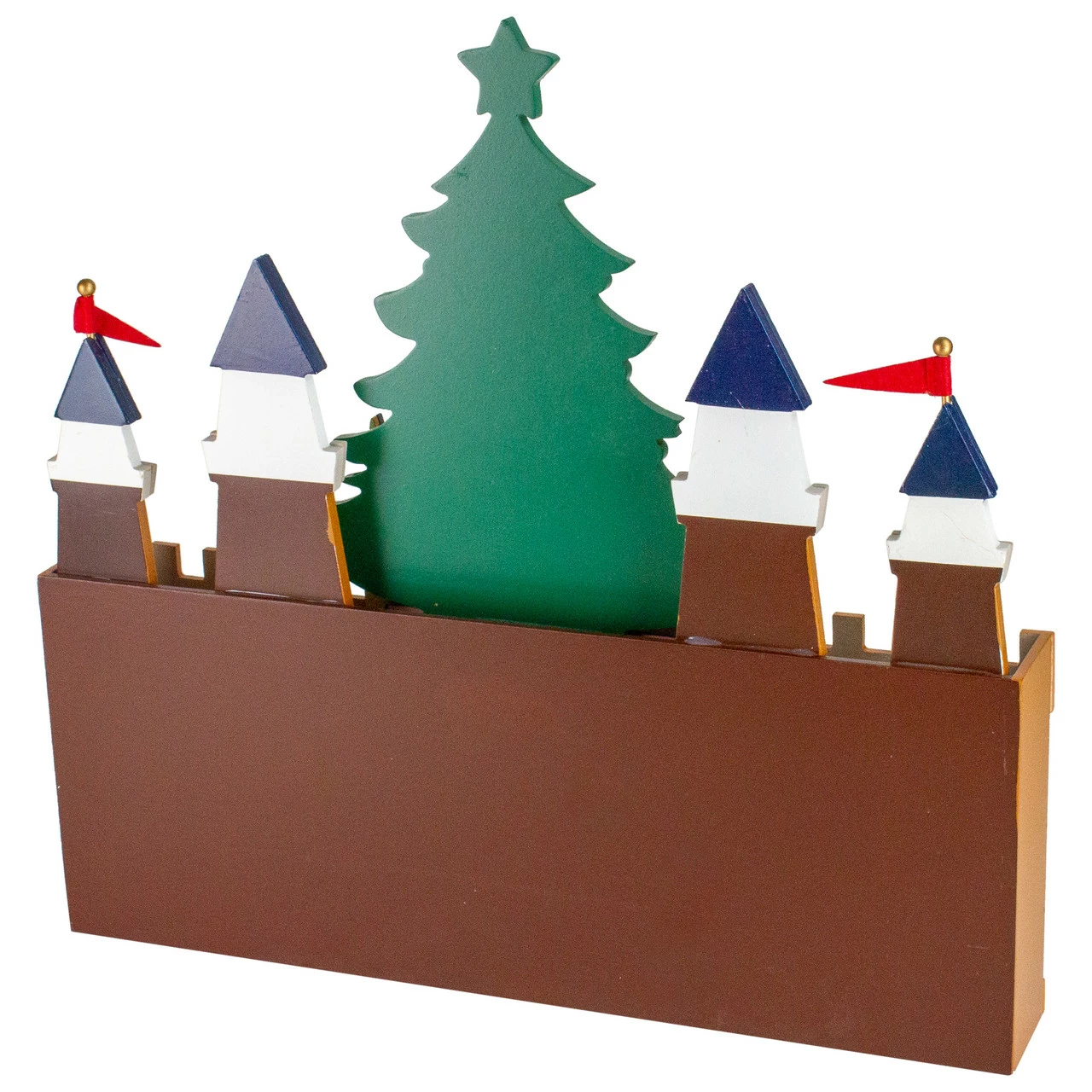 Northlight 20.5" Nutcracker Castle Christmas Advent Calendar Decoration 4 Northlight 20.5" Nutcracker Castle Christmas Advent Calendar Decoration - Image 4