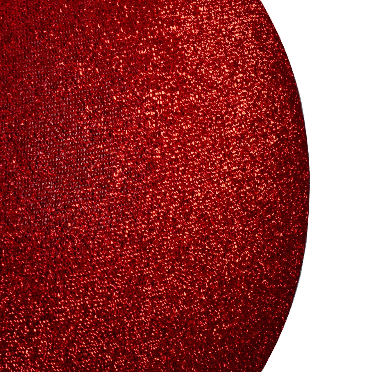 Northlight 23.5" Red Tinsel Inflatable Commercial Christmas Ball Outdoor Ornament - Image 3