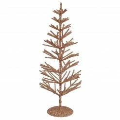 Northlight 18" Rose Gold Artificial Tabletop Christmas Tree - Unlit