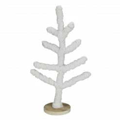 Northlight 19.5" White Yarn Wrapped Table Top Christmas Tree