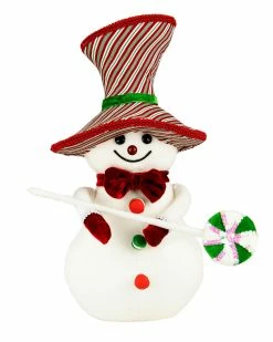 Northlight 15" Snowman With Lollipop Christmas Decoration