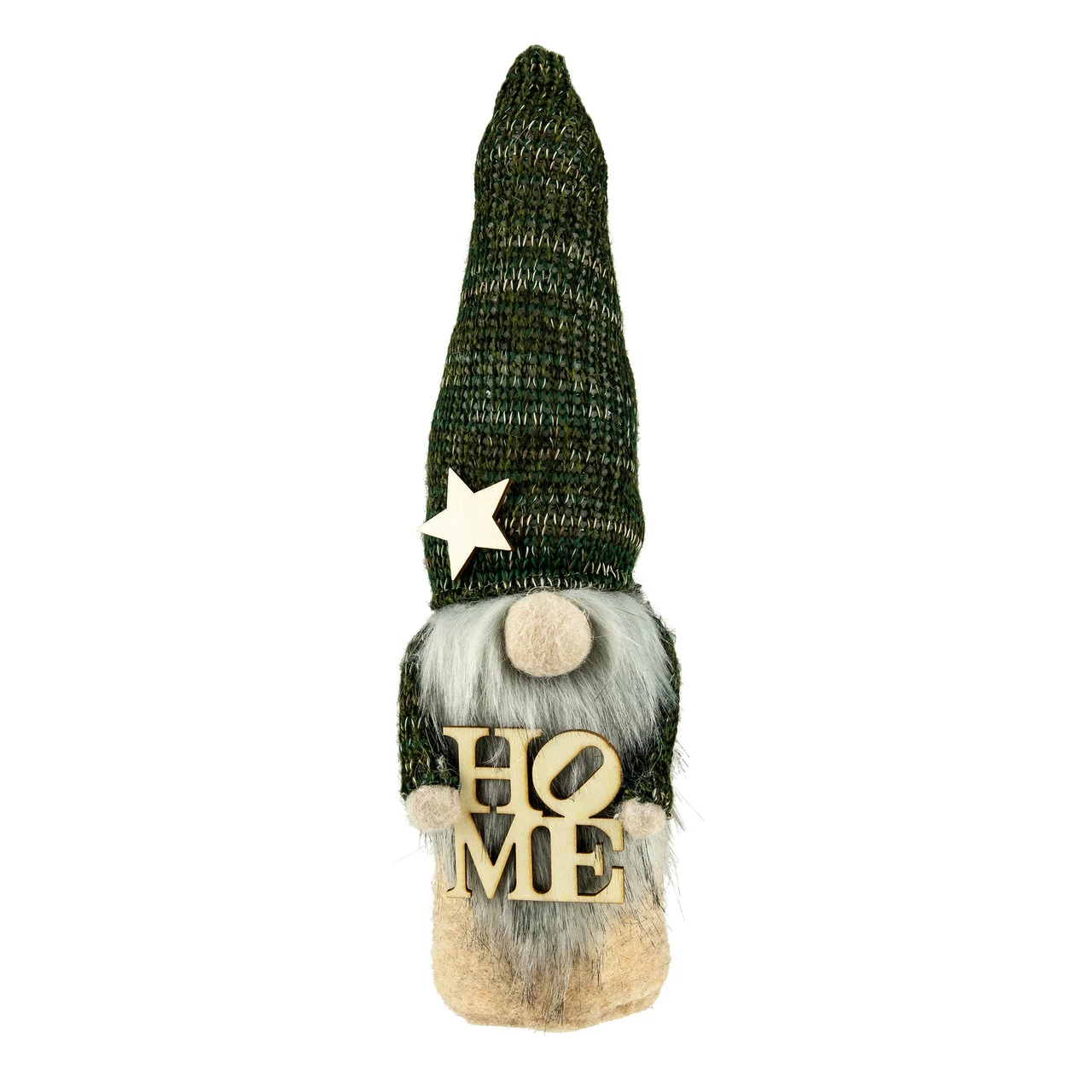 Northlight 14" Green Knit Standing Home Gnome Christmas Figure 1 Northlight 14" Green Knit Standing Home Gnome Christmas Figure