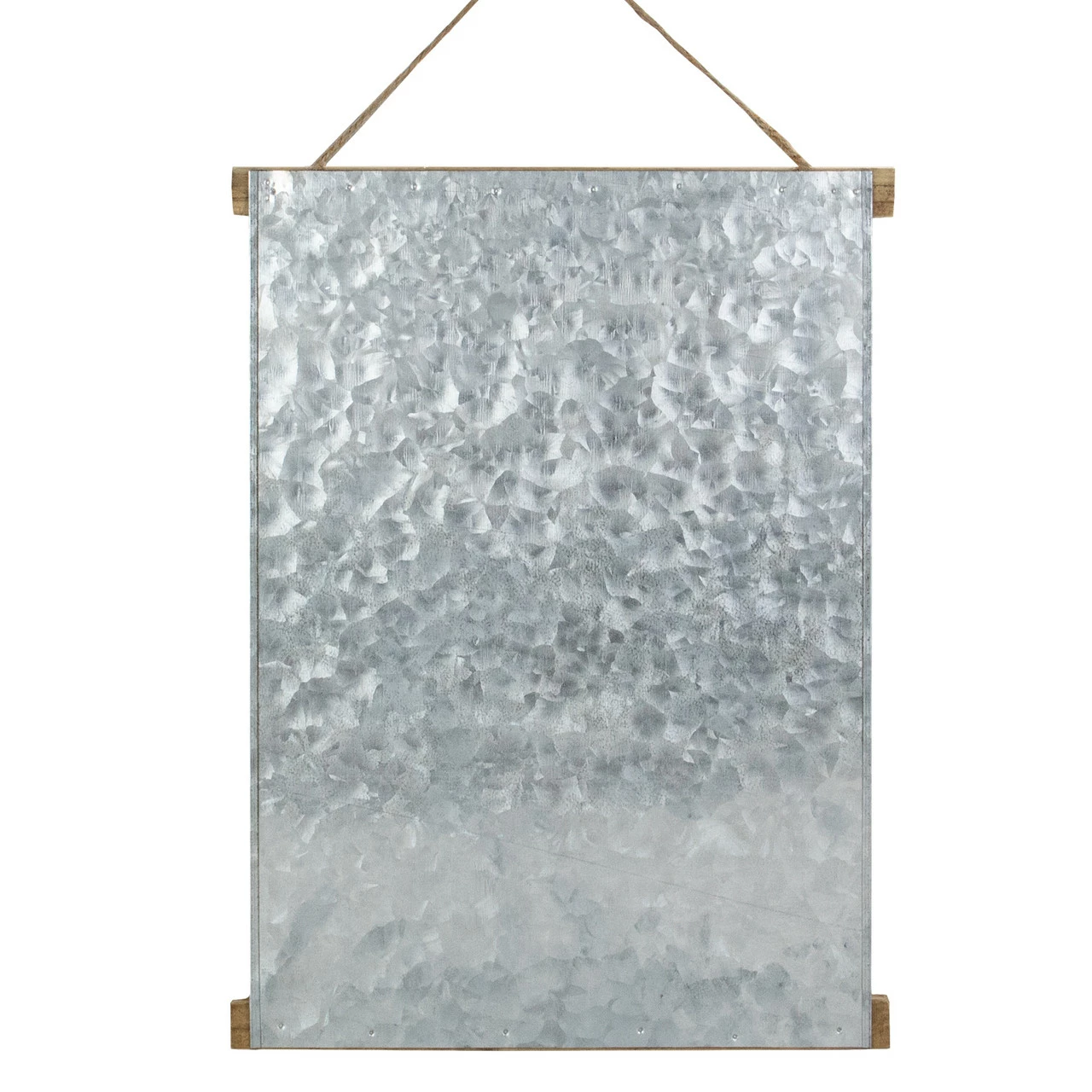 Northlight 16” Merry Christmas Reindeer Galvanized Sheet Metal Hanging Wall Sign - Image 6