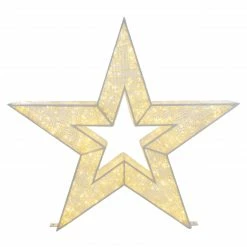 Northlight 4ft Lighted Commercial Grade LED Star Christmas Display Decoration