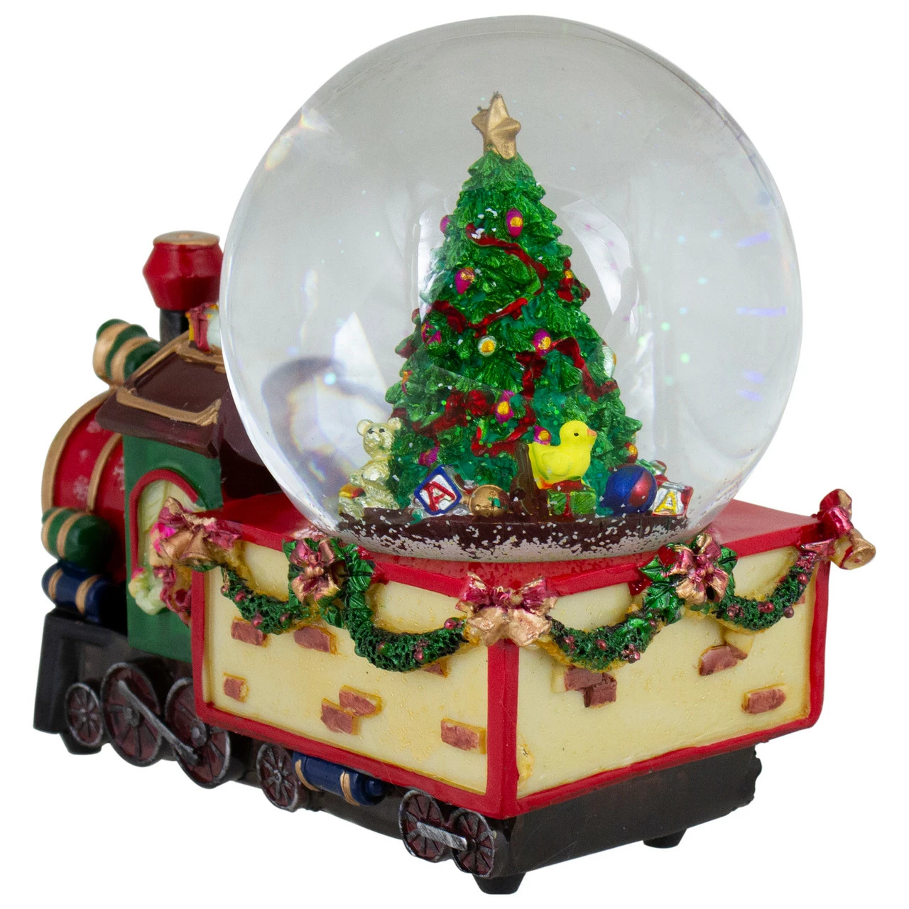 Northlight 8 Christmas Train With Tree Musical Snow Globe Tabletop Decoration - Image 6