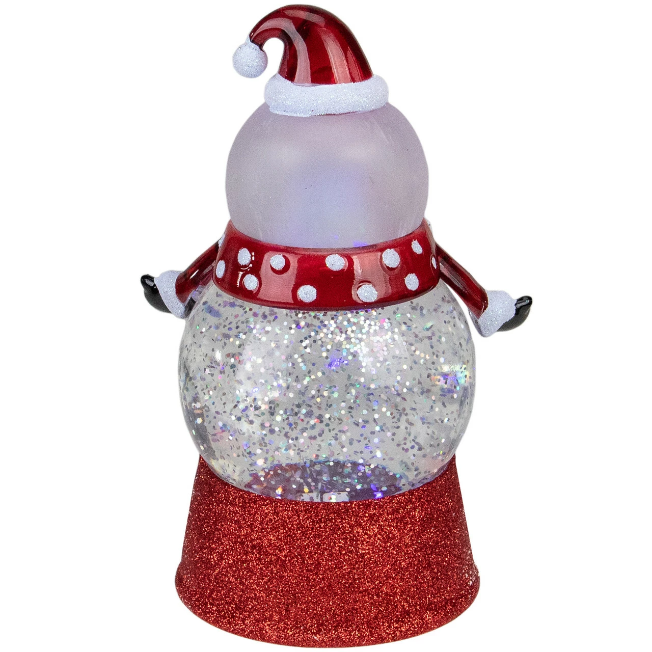 Northlight 5.75 LED Lighted Santa Claus Christmas Snow Globe 5 Northlight 5.75 LED Lighted Santa Claus Christmas Snow Globe - Image 5