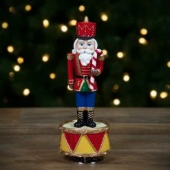 Alternative view of Northlight 8.25" Revolving Musical Christmas Nutcracker Figure