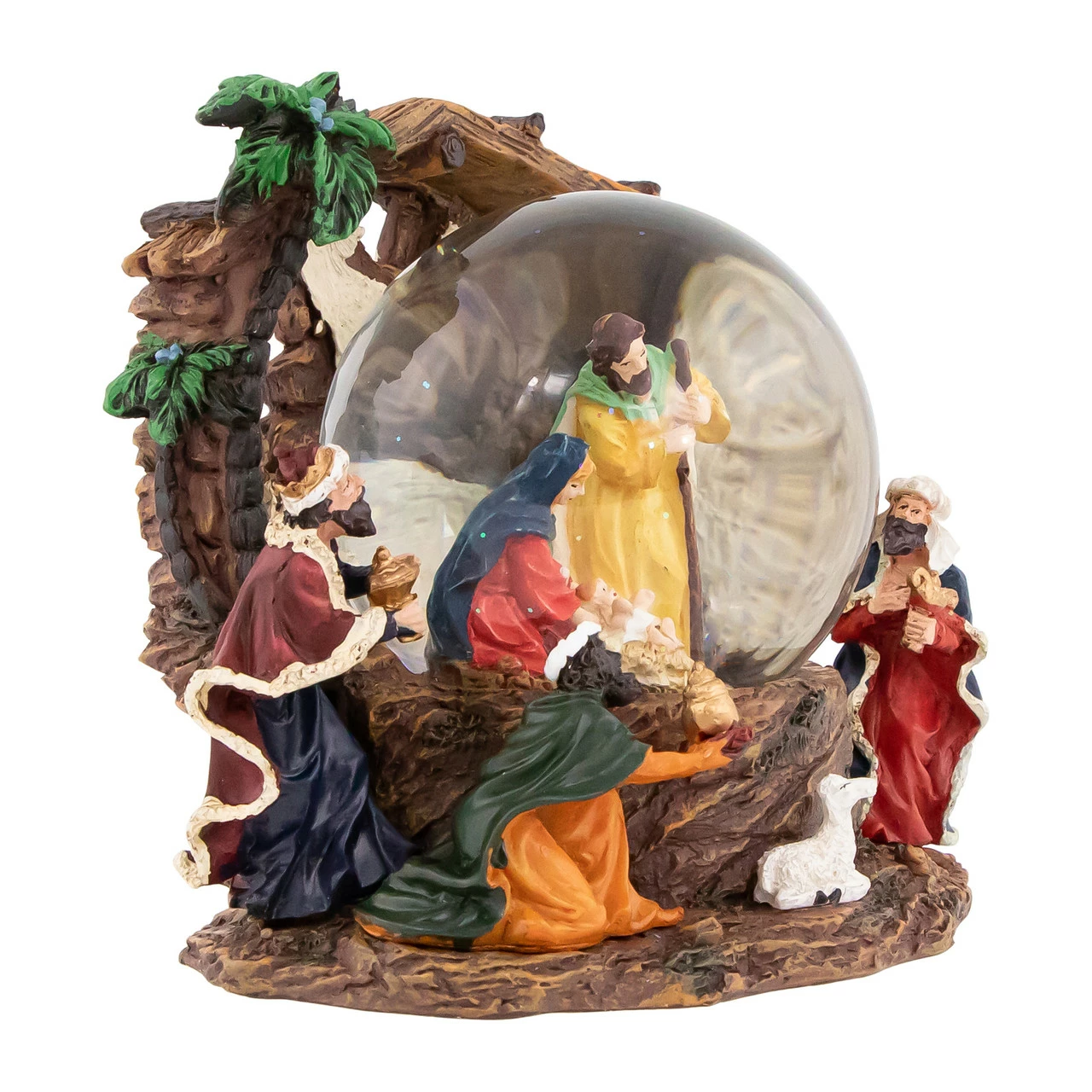 Northlight 6.75" Holy Family Christmas Nativity Musical Water Globe - Image 2