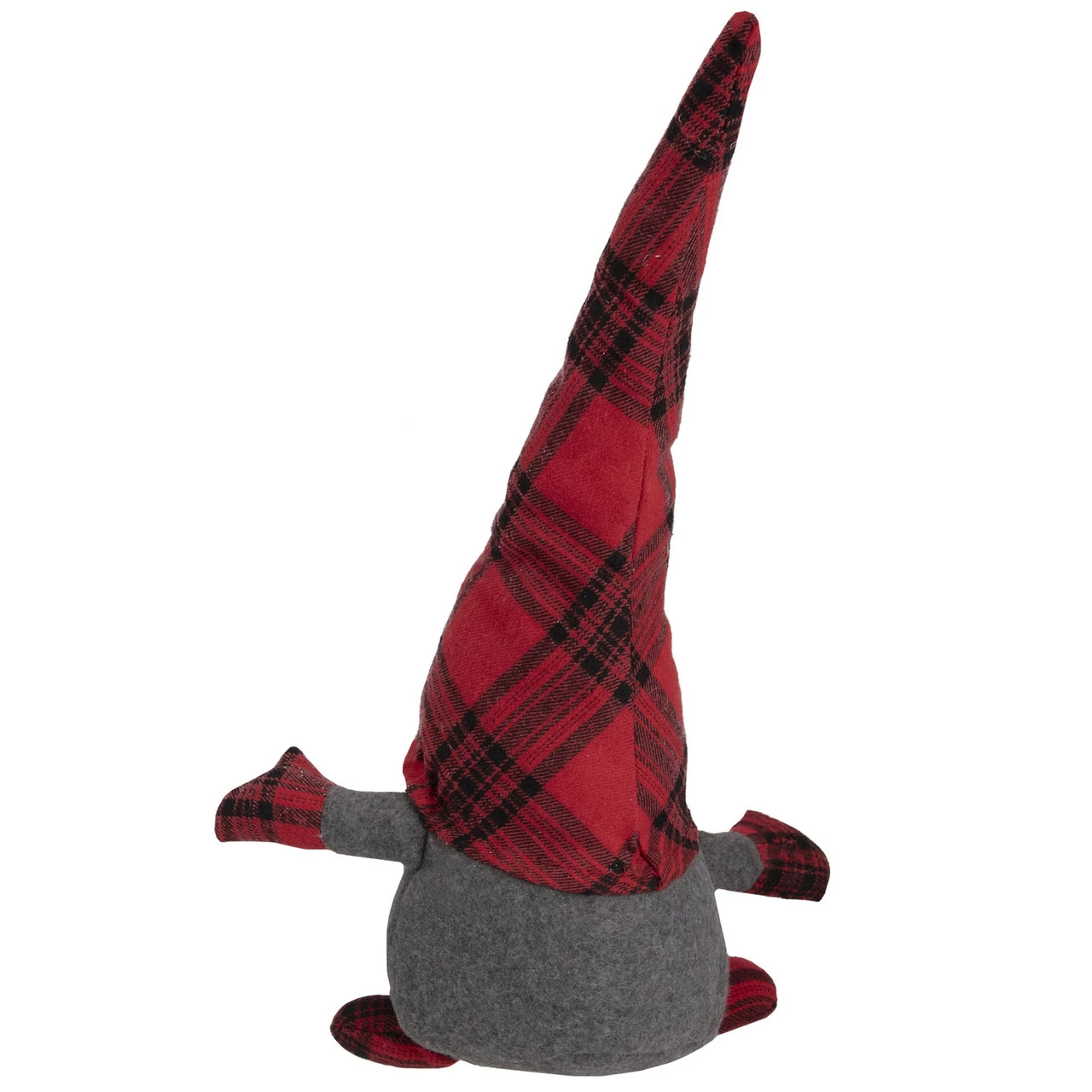 Northlight 13" Red And Black Plaid Gnome Christmas Figure 4 Northlight 13" Red And Black Plaid Gnome Christmas Figure - Image 4