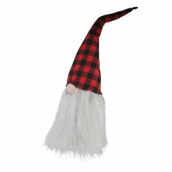 Northlight 28" Red And Black Buffalo Plaid Christmas Tabletop Gnome 5 Northlight 28" Red And Black Buffalo Plaid Christmas Tabletop Gnome -Northlight Shop northlight q526384 3 53674.1600478515