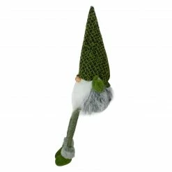 Northlight 21" Black And Dark Green Sitting Boy Gnome With A White Beard Christmas Tabletop Decoration 6 Northlight 21" Black And Dark Green Sitting Boy Gnome With A White Beard Christmas Tabletop Decoration -Northlight Shop northlight q587290 3 39614.1603850823