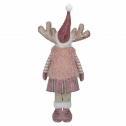 Northlight 26" Pink And Beige Standing Girl Moose Christmas Tabletop Figurine 9 Northlight 26" Pink And Beige Standing Girl Moose Christmas Tabletop Figurine -Northlight Shop northlight qs89545 3 sample 24073.1604628878