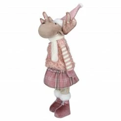 Northlight 26" Pink And Beige Standing Girl Moose Christmas Tabletop Figurine 7 Northlight 26" Pink And Beige Standing Girl Moose Christmas Tabletop Figurine -Northlight Shop northlight qs89545 4 sample 28180.1603850822