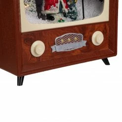 Northlight 12" LED Lighted Musical Snowing Santa TV Set Christmas Decoration 8 Northlight 12" LED Lighted Musical Snowing Santa TV Set Christmas Decoration -Northlight Shop northlight r91784 5 18929.1661885792