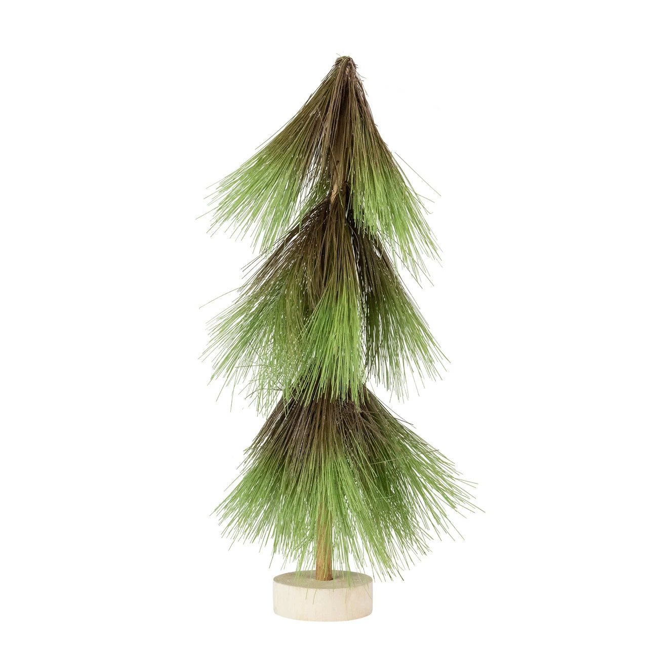 Northlight 20.5" Green And Brown Pine Needle Tree Christmas Decoration 1 Northlight 20.5" Green And Brown Pine Needle Tree Christmas Decoration