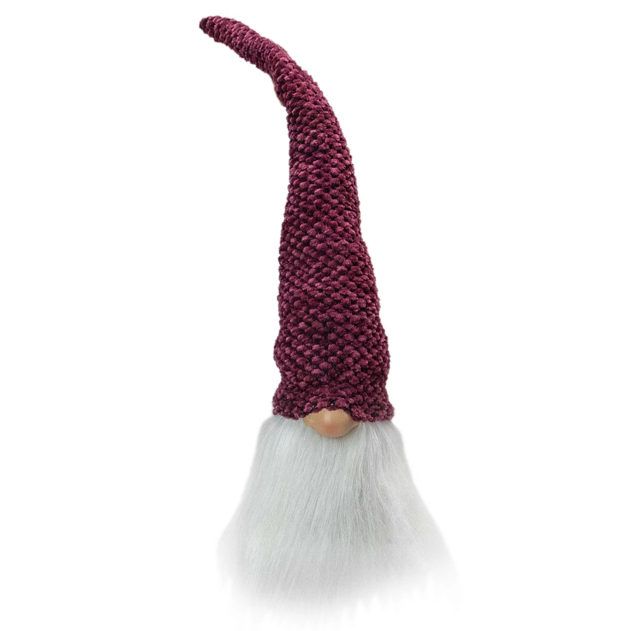 Northlight 15" Purple Plum And White Gnome Head Christmas Tabletop Decor 1 Northlight 15" Purple Plum And White Gnome Head Christmas Tabletop Decor