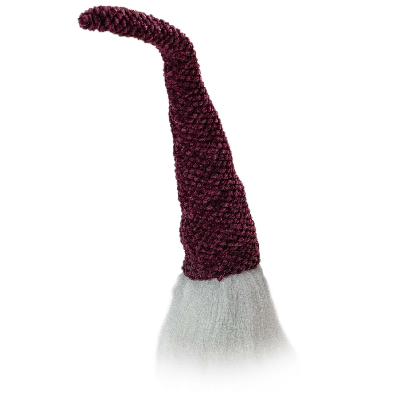 Northlight 15" Purple Plum And White Gnome Head Christmas Tabletop Decor 4 Northlight 15" Purple Plum And White Gnome Head Christmas Tabletop Decor - Image 4